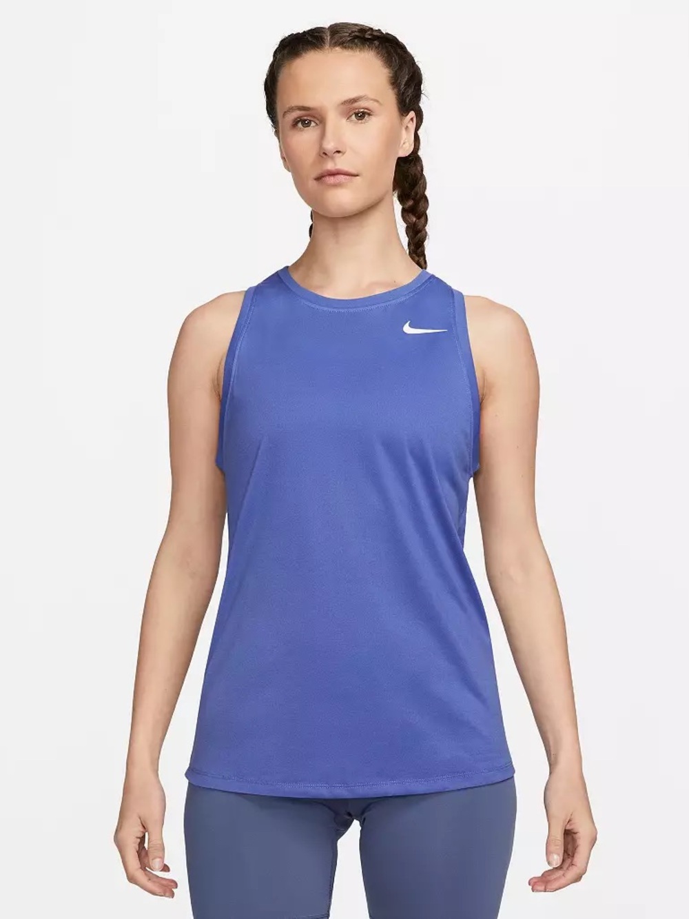 Nike Dri-FaiT Women's Athletic Tank Top - Periwinkle